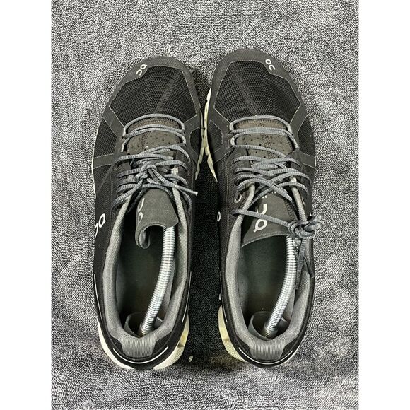 On Men’s Cloud, Black/White Running Shoe, Size 11 main image 5